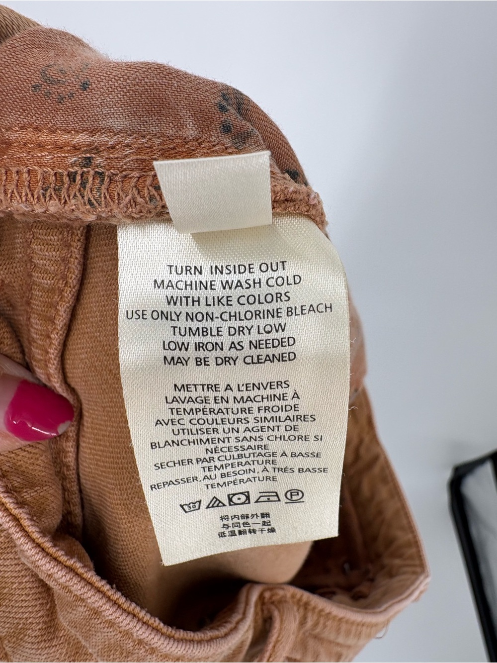 Pilcro Anthropologie The Breaker High Rise Barrel Brown Tan Cropped Size 26 - Picture 13 of 16